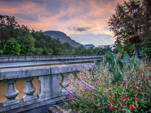 FLOWERING BRIDGE AT LAKE LURE
