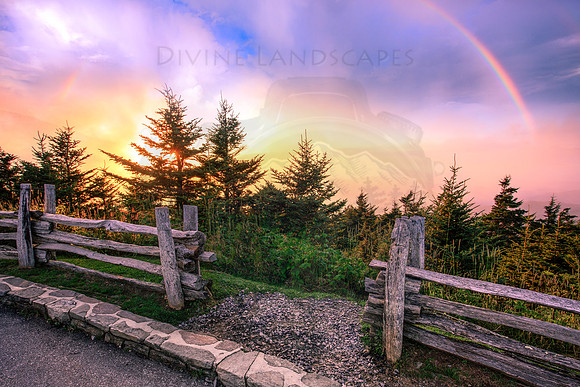 LAST LIGHT AT MT MITCHELL